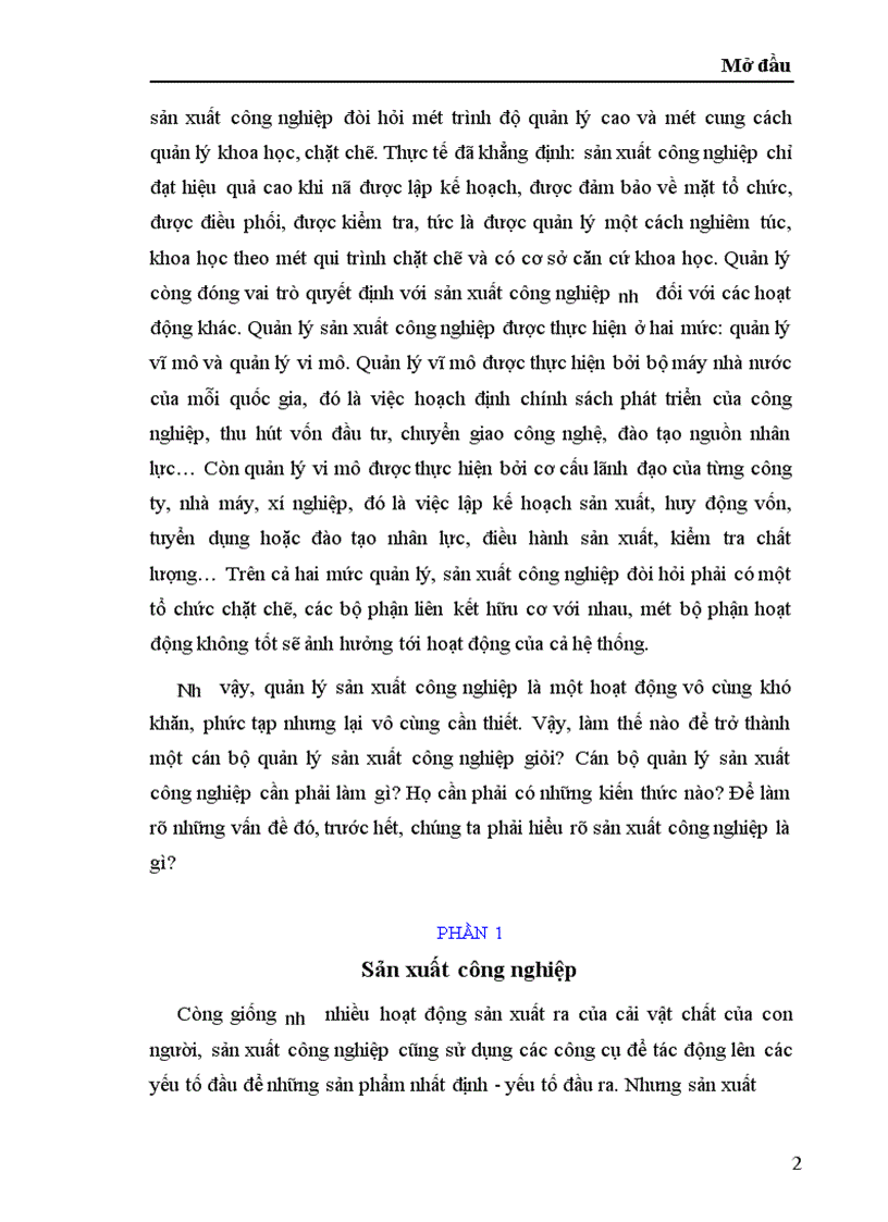 image for page Công việc của cán bộ quản lý Sản xuất công nghiệp