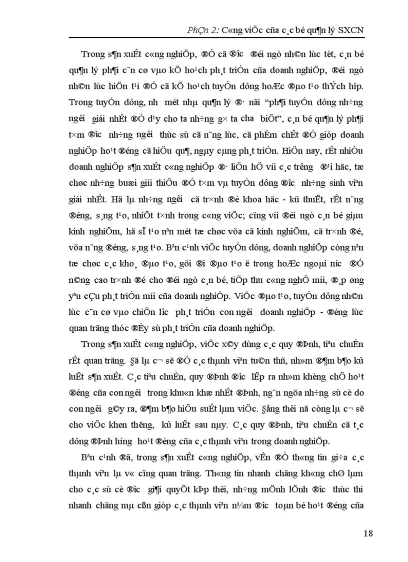 image for page Công việc của cán bộ quản lý Sản xuất công nghiệp