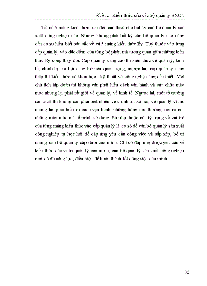 image for page Công việc của cán bộ quản lý Sản xuất công nghiệp