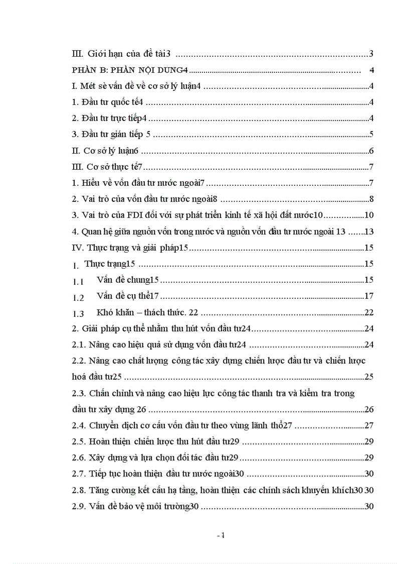 image for page Thực trạng và giải pháp để huy động và sử dụng có hiệu quả nguồn vốn đầu tư của nước ngoài 1