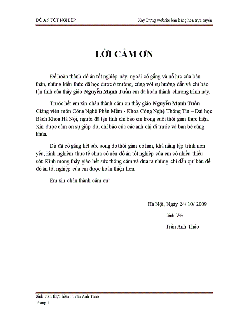 image for page Xây Dựng website bán hàng hoa trực tuyến