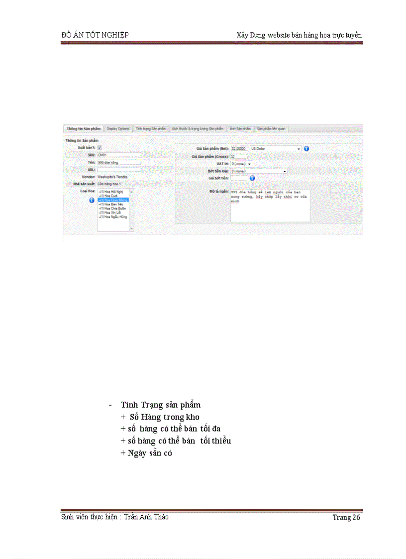 image for page Xây Dựng website bán hàng hoa trực tuyến