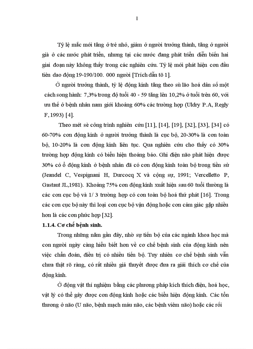 image for page Nghiên cứu một số đặc điểm lâm sàng và hình ảnh học của động kinh ở người trưởng thành tại Khoa Thần kinh Bệnh viện Bạch Mai 1