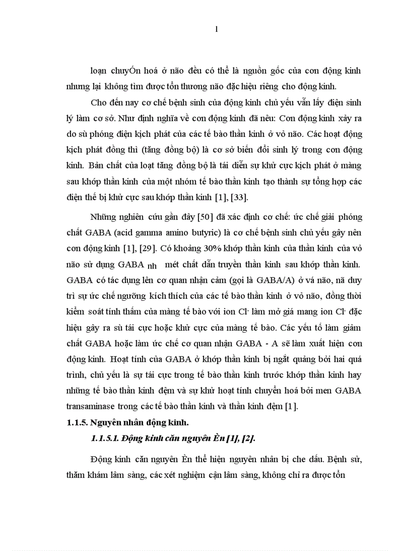 image for page Nghiên cứu một số đặc điểm lâm sàng và hình ảnh học của động kinh ở người trưởng thành tại Khoa Thần kinh Bệnh viện Bạch Mai 1