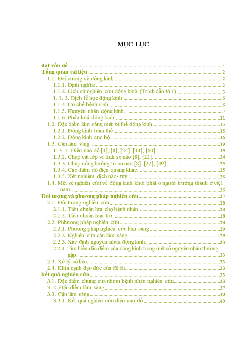 image for page Nghiên cứu một số đặc điểm lâm sàng và hình ảnh học của động kinh ở người trưởng thành tại Khoa Thần kinh Bệnh viện Bạch Mai 1