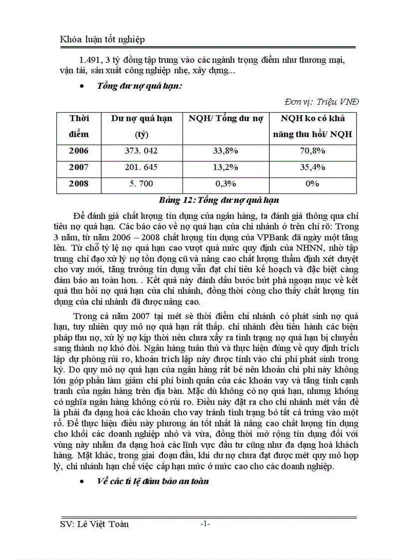 image for page Giải pháp nâng cao chất lượng tín dụng đối với doanh nghiệp vừa và nhỏ tại ngân hàng VP BANK Vĩnh Phúc