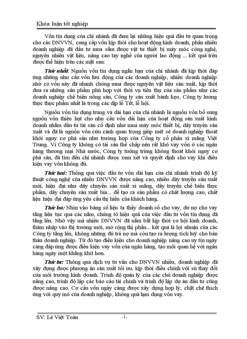 image for page Giải pháp nâng cao chất lượng tín dụng đối với doanh nghiệp vừa và nhỏ tại ngân hàng VP BANK Vĩnh Phúc