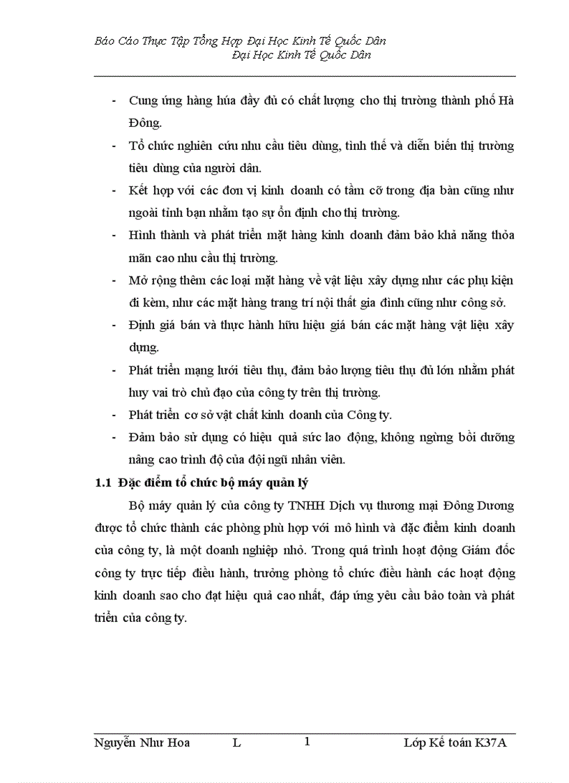 image for page Kế toán lưu chuyển hàng hoá và xác định kết quả tiêu thụ tại công ty TNHH Dịch vụ thương mại Đông Dương 1