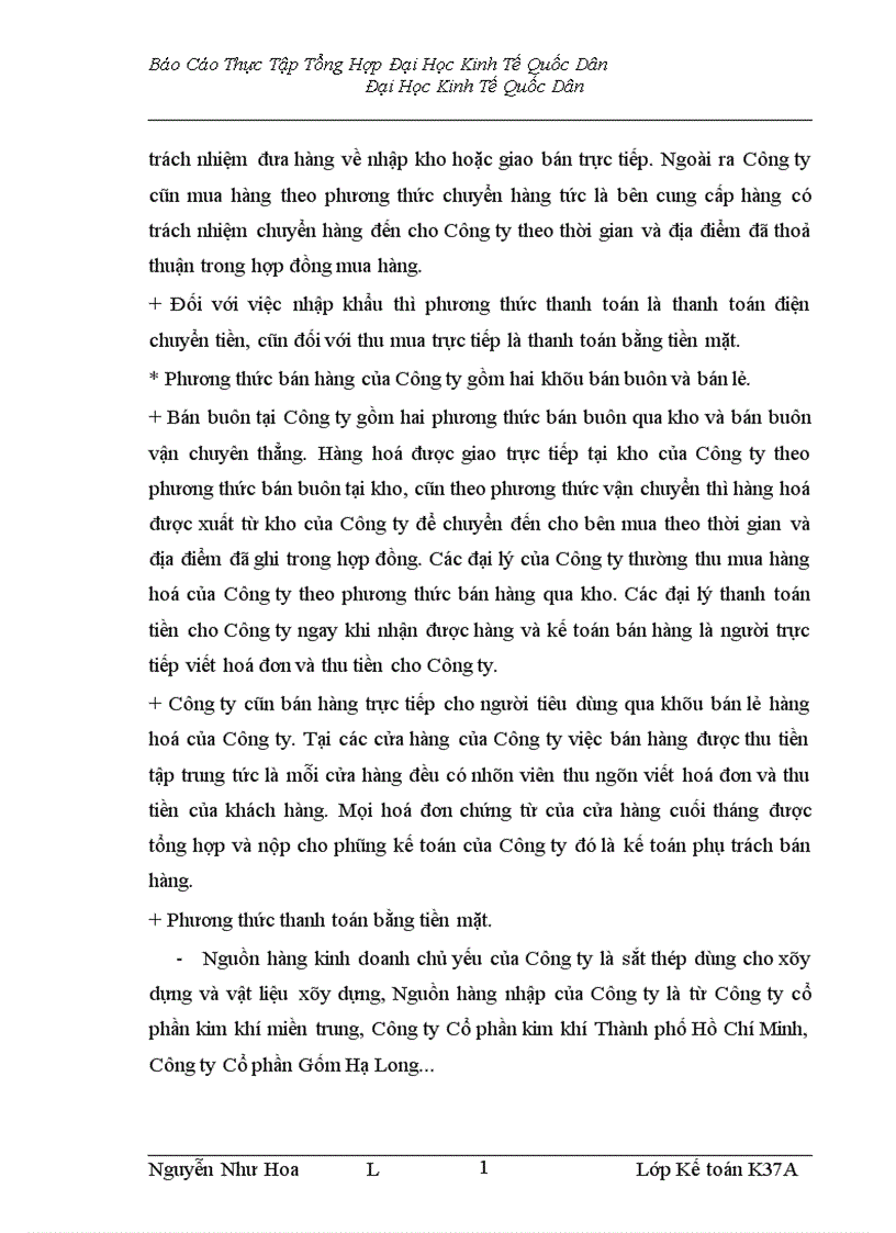 image for page Kế toán lưu chuyển hàng hoá và xác định kết quả tiêu thụ tại công ty TNHH Dịch vụ thương mại Đông Dương 1