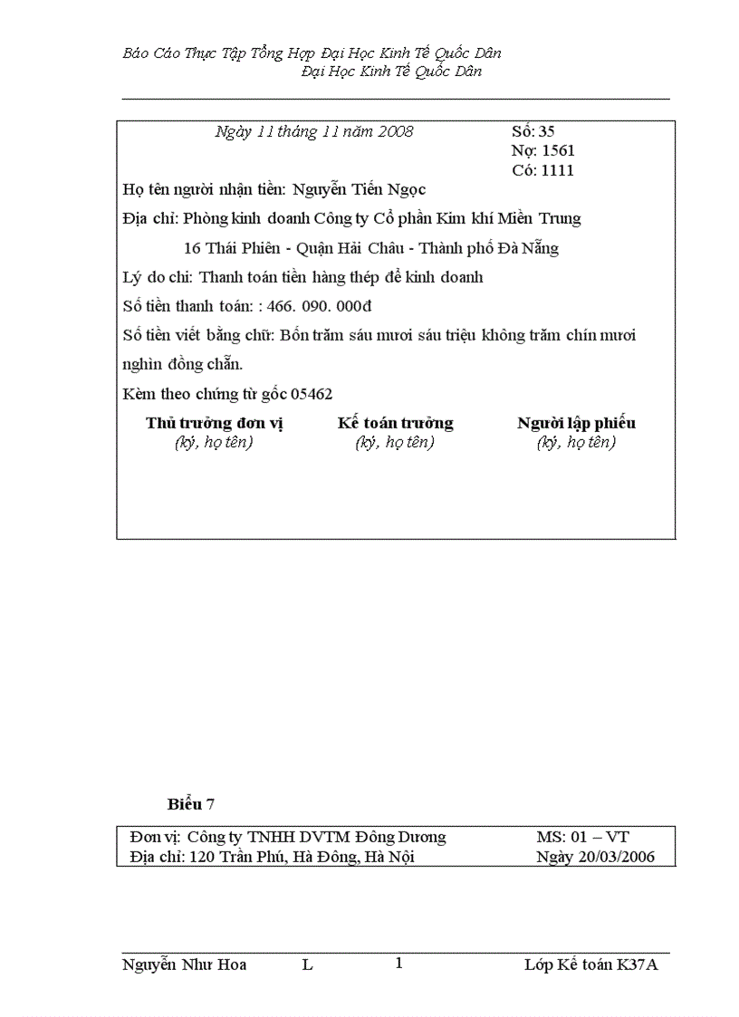 image for page Kế toán lưu chuyển hàng hoá và xác định kết quả tiêu thụ tại công ty TNHH Dịch vụ thương mại Đông Dương 1