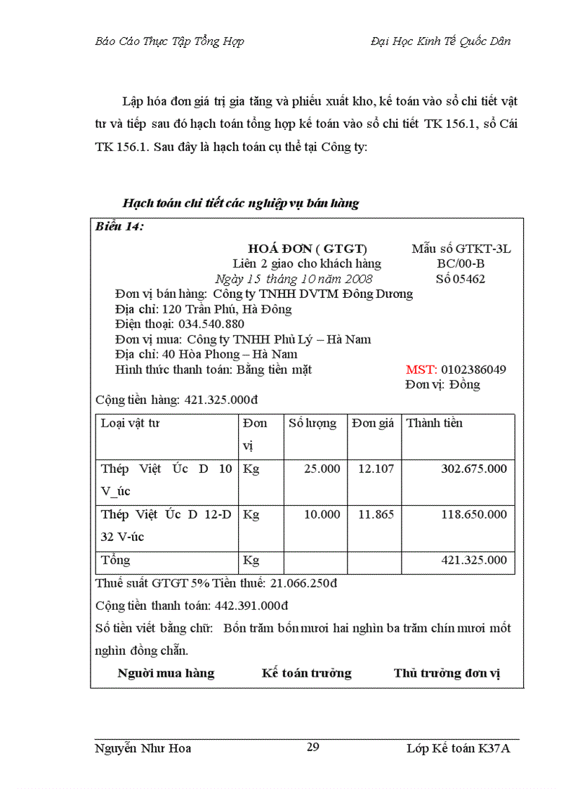 image for page Kế toán lưu chuyển hàng hoá và xác định kết quả tiêu thụ tại công ty TNHH Dịch vụ thương mại Đông Dương 1