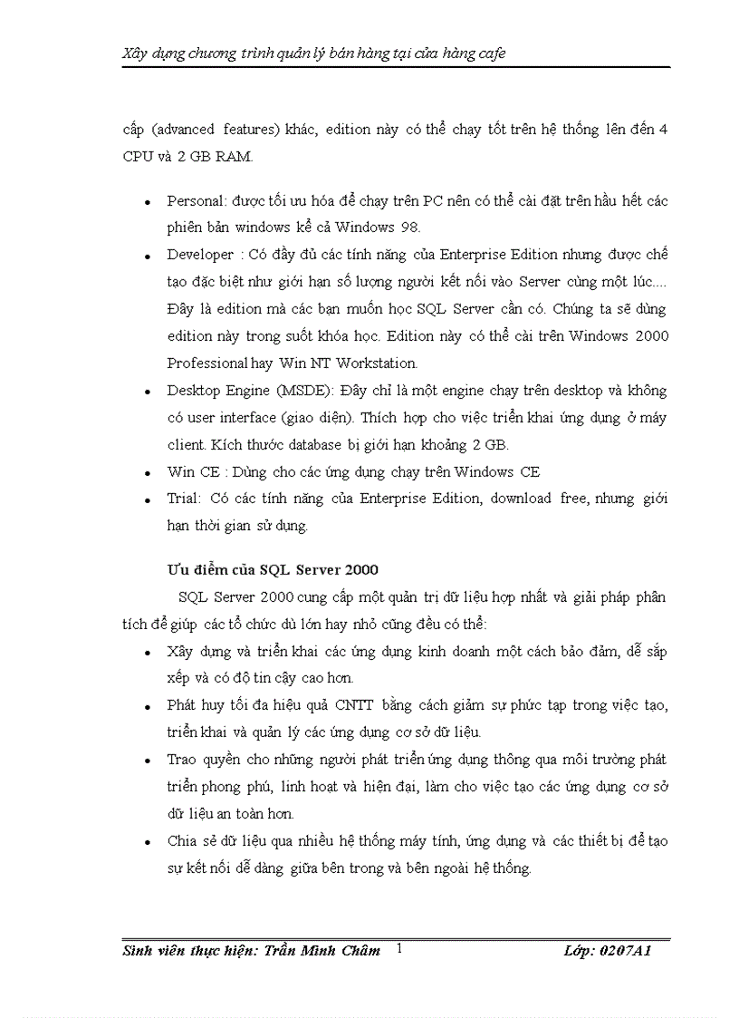 image for page Xây dựng chương trình quản lý bán hàng tại cửa hàng cafe 1