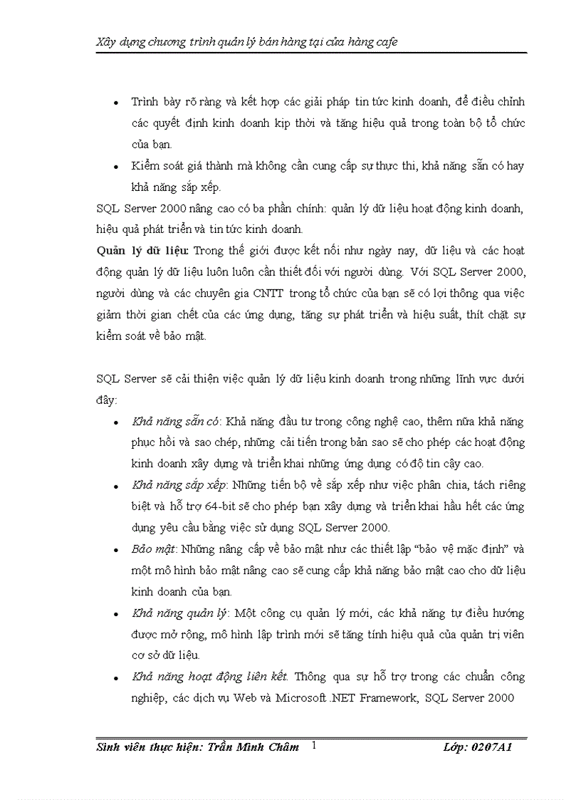 image for page Xây dựng chương trình quản lý bán hàng tại cửa hàng cafe 1