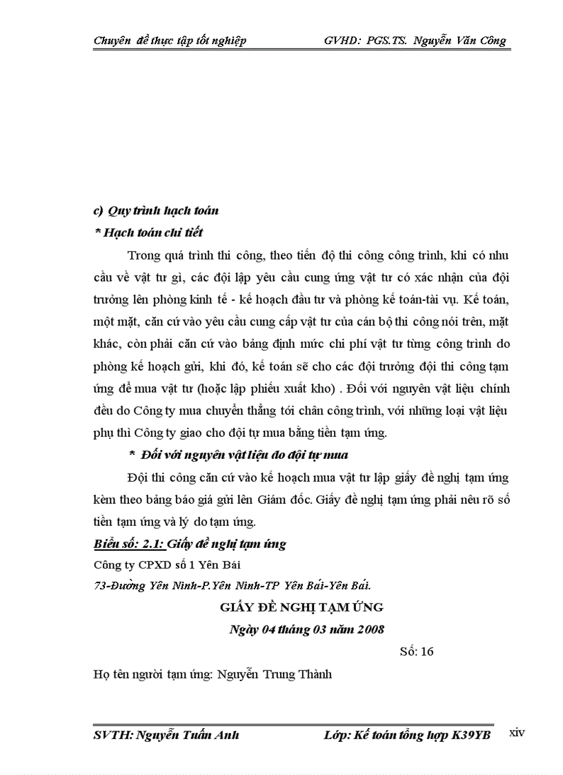 image for page Hoàn thiện kế toán chi phí sản xuất và tính giá thành sản phẩm xây lắp tại Công ty Cổ phần Xây dựng số 1 Yên Bái 1