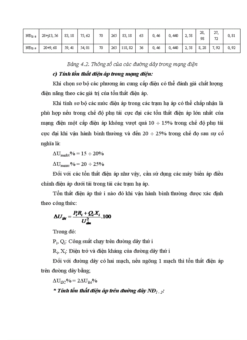 image for page Chọn máy biến áp và sơ đồ nối điện chính