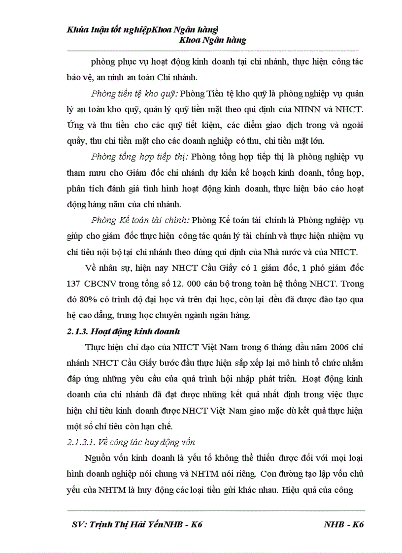 image for page Giải pháp nâng cao chất lượng tín dụng trung dài hạn đối với doanh nghiệp ngoài quốc doanh tại Ngân hàng Công Thương chi nhánh Cầu Giấy 1