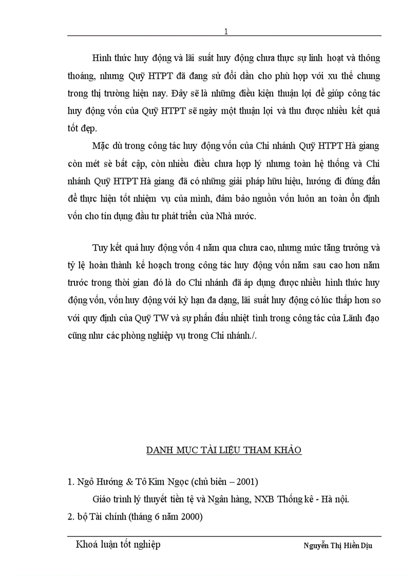image for page Giải pháp huy động và quản lý điều hành vốn tại Chi nhánh Quỹ Hỗ trợ phát triển Hà giang