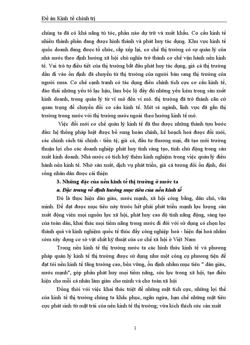 image for page Tính quy luật hình thành kinh tế thị trường sự vận dung vao nền kinh tế ở Việt Nam hiện nay 1