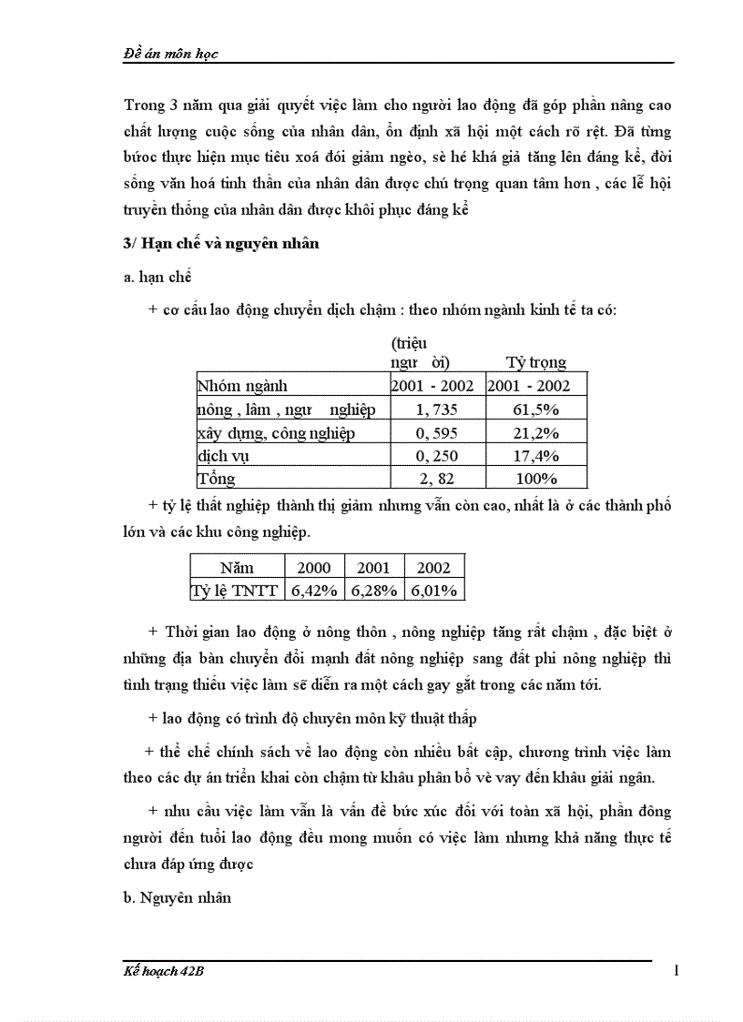 image for page Các giải pháp chủ yếu để thực hiện kế hoạch lao động việc làm thời kỳ 1