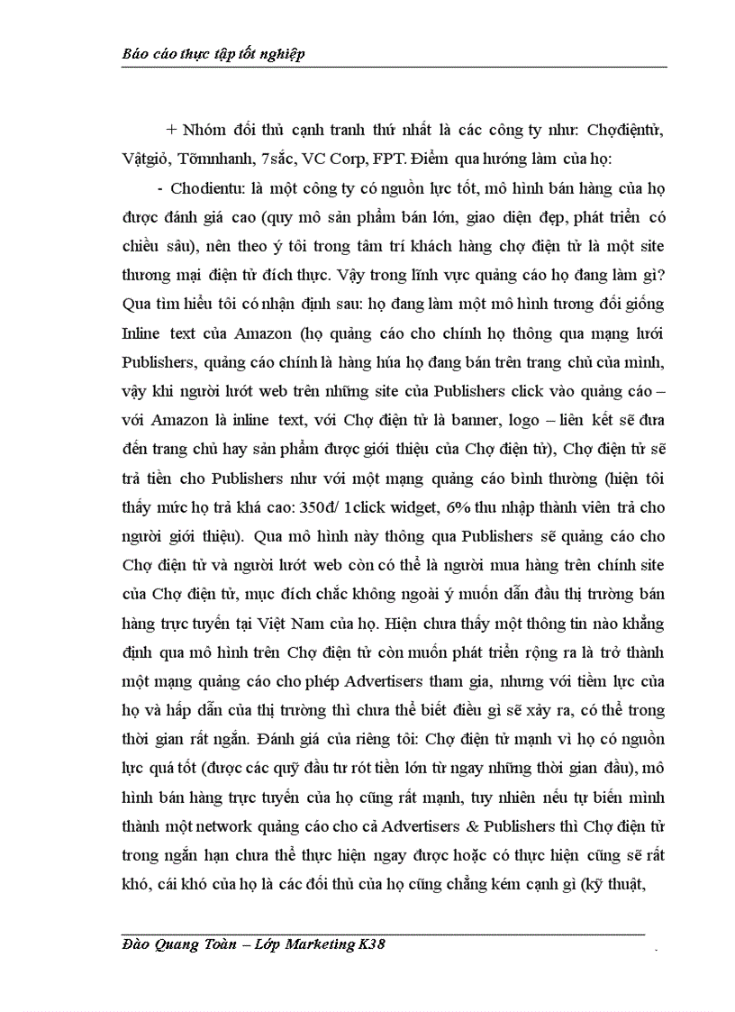 image for page Báo cáo thực tập tổng hợp tại Công ty cô phâ n pha t triê n gia i pha p trư c tuyê n Moore