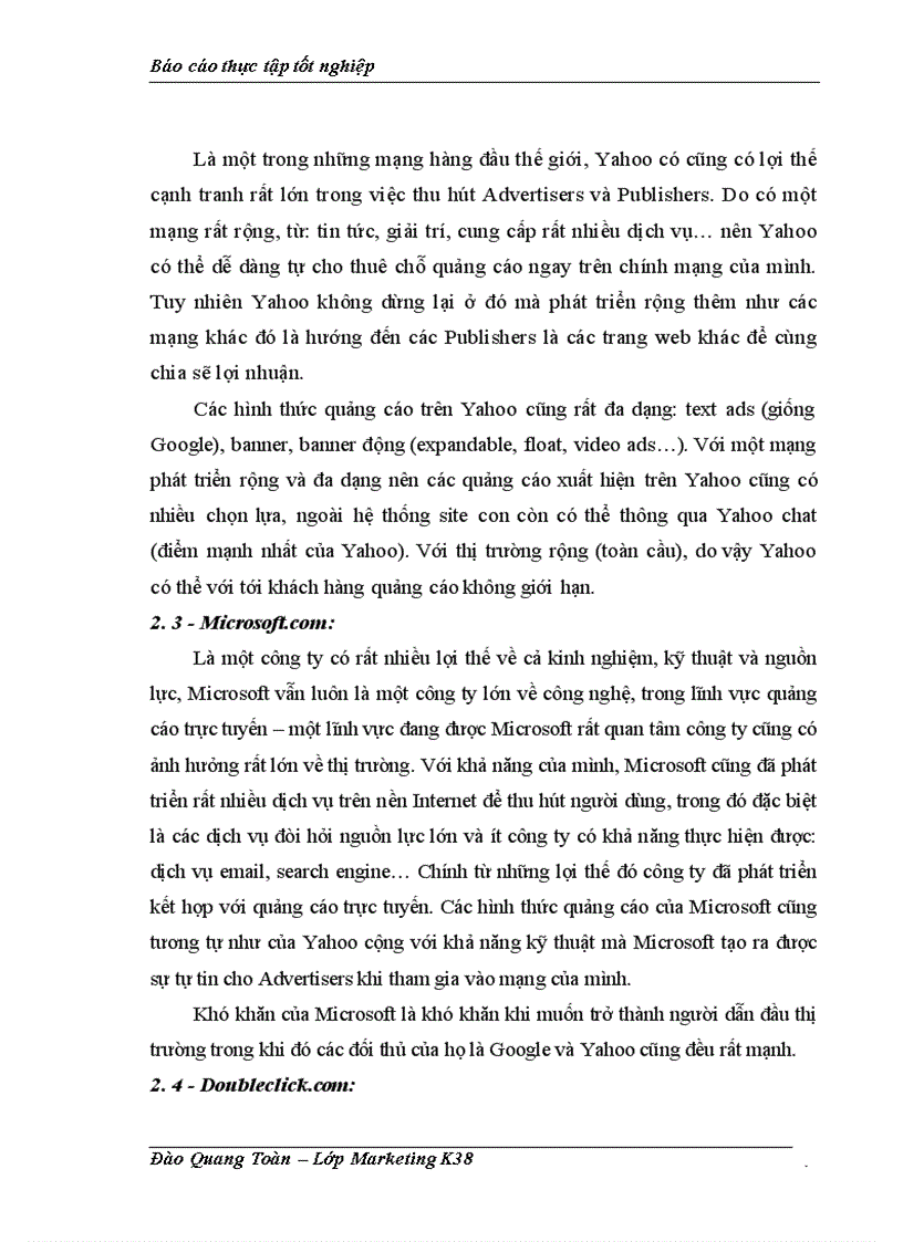 image for page Báo cáo thực tập tổng hợp tại Công ty cô phâ n pha t triê n gia i pha p trư c tuyê n Moore