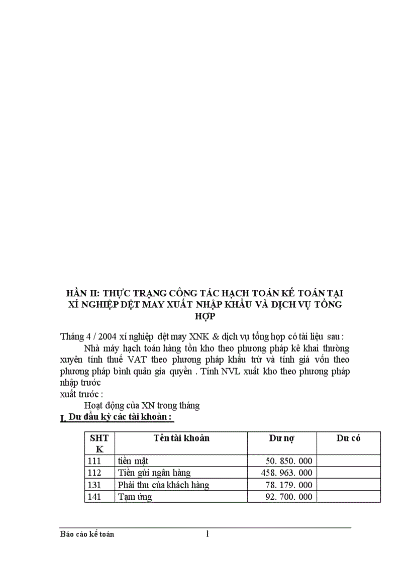 image for page Thực trạng công tác hạch toán kế toán tổng hợp tại Xí nghiệp dệt may xuất nhập khẩu và dịch vụ tổng hợp 1