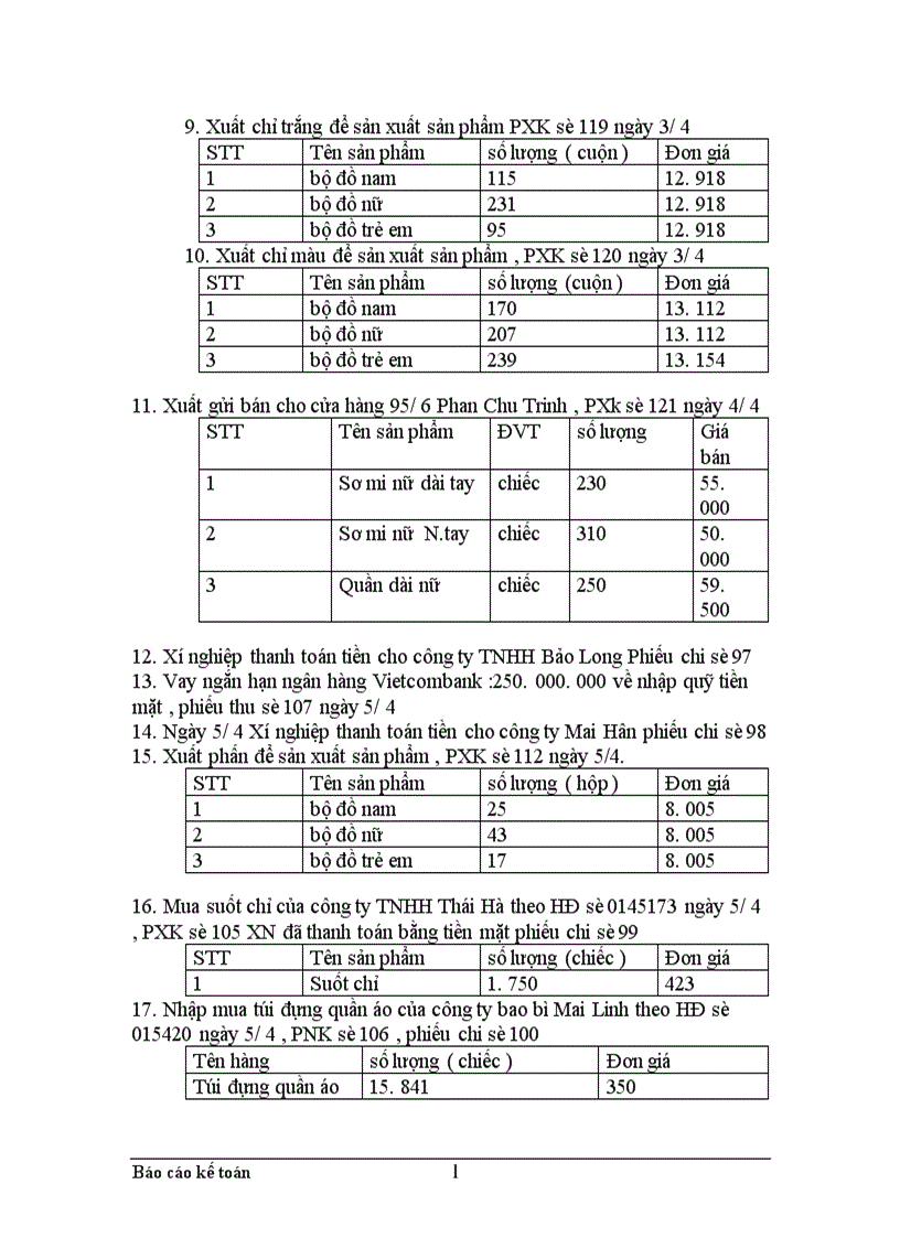 image for page Thực trạng công tác hạch toán kế toán tổng hợp tại Xí nghiệp dệt may xuất nhập khẩu và dịch vụ tổng hợp 1