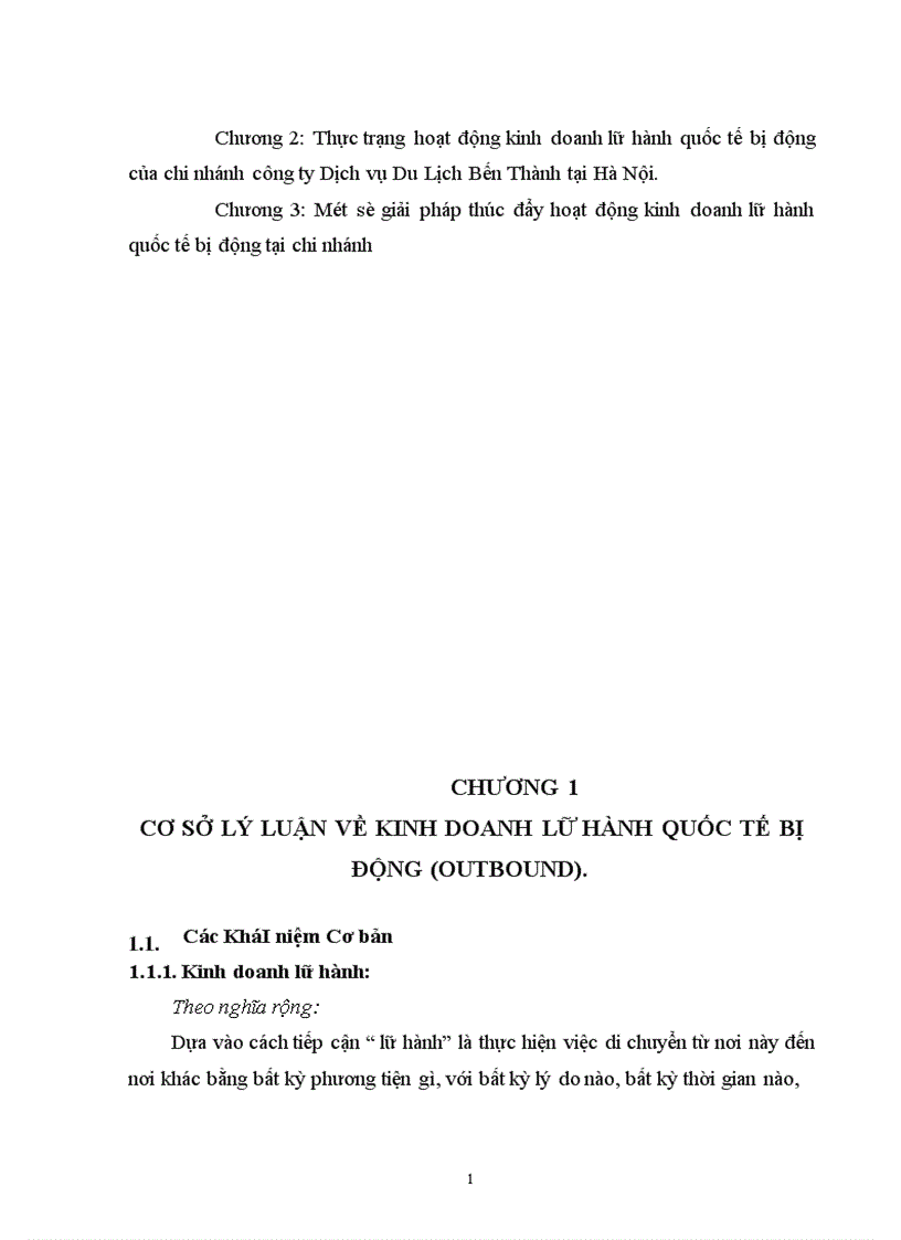 image for page Tổ chức hoạt động kinh doanh lữ hành quốc tế bị động của Chi nhánh Công ty Dịch Vụ Du Lịch Bến Thành tại Hà Nội