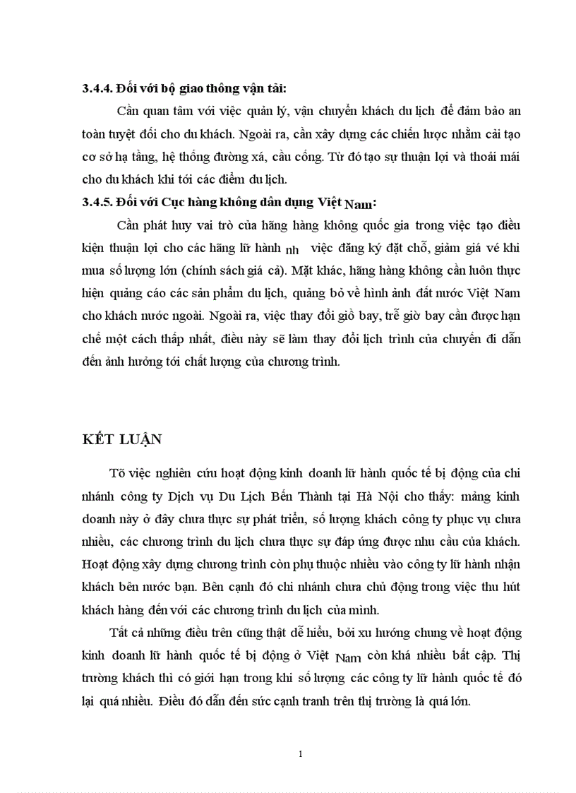 image for page Tổ chức hoạt động kinh doanh lữ hành quốc tế bị động của Chi nhánh Công ty Dịch Vụ Du Lịch Bến Thành tại Hà Nội