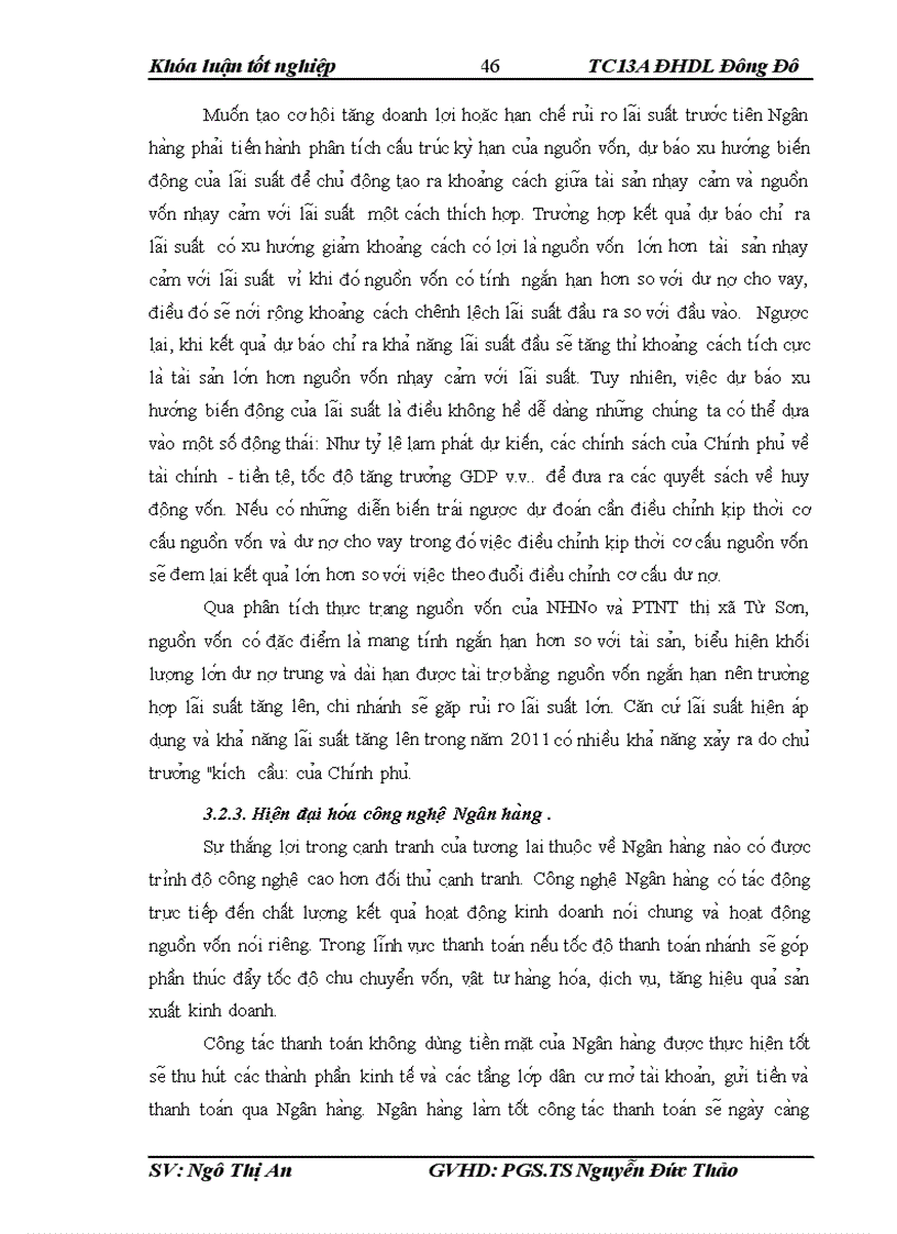image for page Gia i pha p nâng cao hiệu quả huy đô ng vô n ta i NHNo Thị xã Từ Sơn tỉnh Bắc Ninh