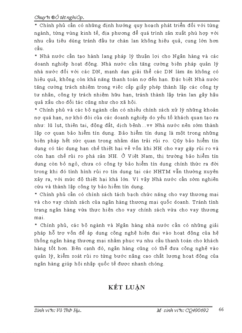 image for page Nâng cao chất lượng tín dụng trung và dài hạn tại Chi nhánh NHNo PTNT Thăng Long 1