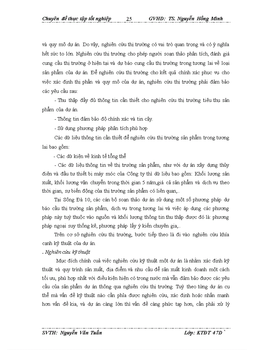 image for page Hoàn thiện công tác lập dự án dầu tư tại công ty cổ phần sông đà 10 1