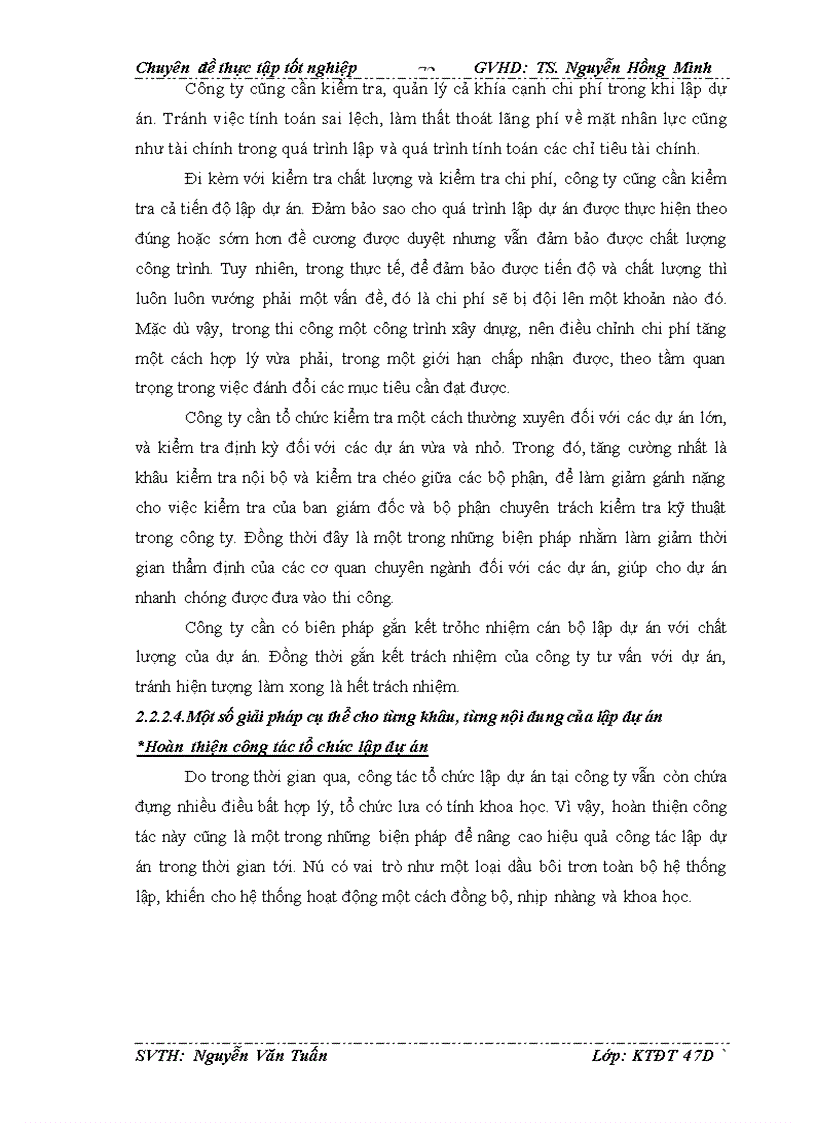 image for page Hoàn thiện công tác lập dự án dầu tư tại công ty cổ phần sông đà 10 1