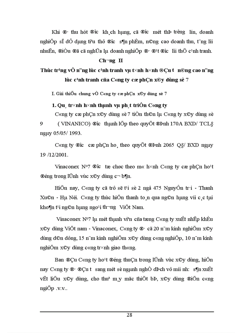 image for page Đầu tư nhằm nâng cao năng lực cạnh tranh của Công ty cổ phần xây dựng số 7 1