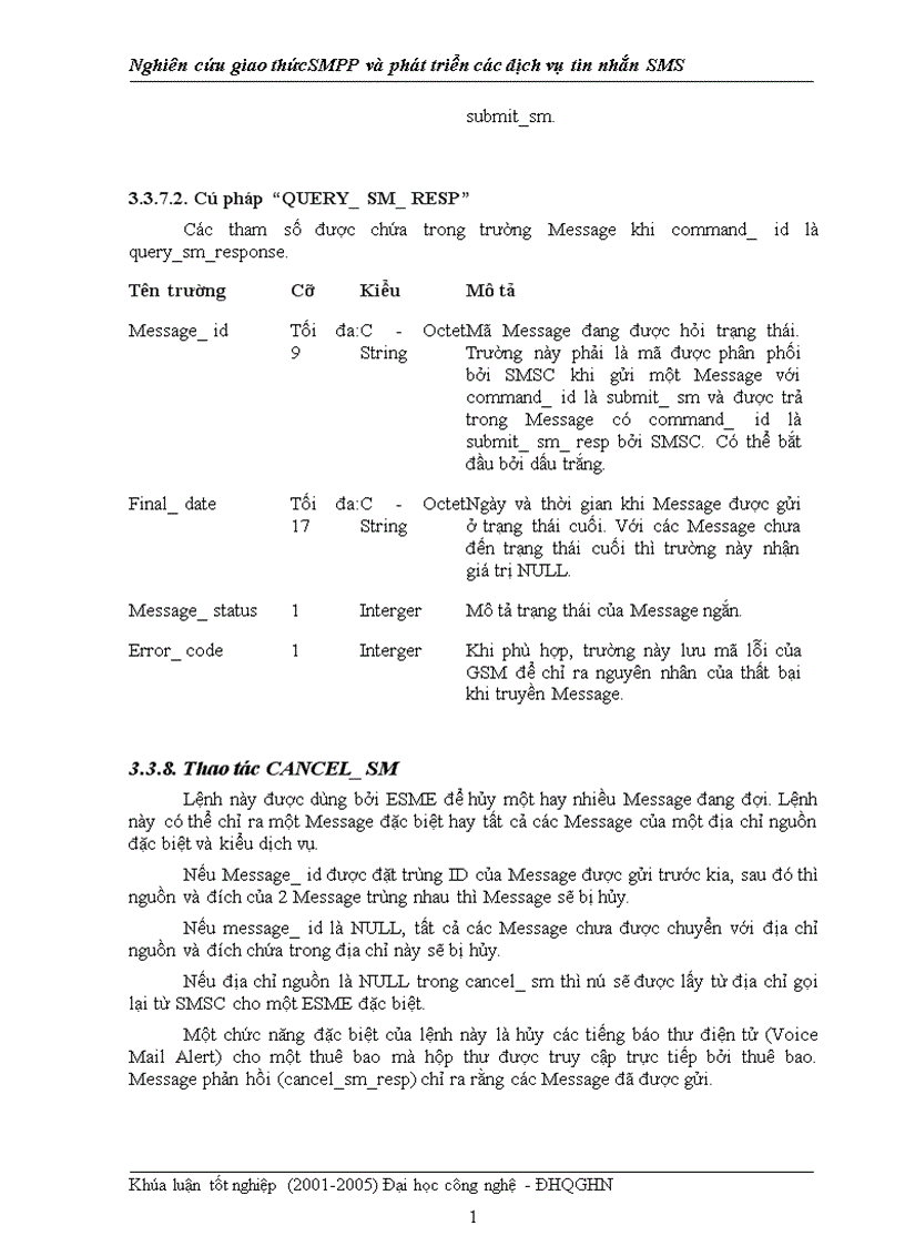image for page Nghiên cứu giao thức SMPP và phát triển các dịch vụ tin nhắn SMS