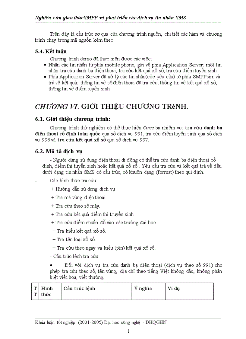 image for page Nghiên cứu giao thức SMPP và phát triển các dịch vụ tin nhắn SMS
