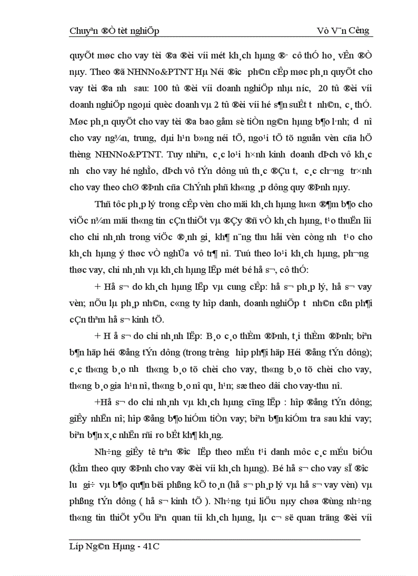 image for page Giải pháp nâng cao chất lượng tín dụng trung và dài hạn tại NHNo PTNT Hà Nội 1