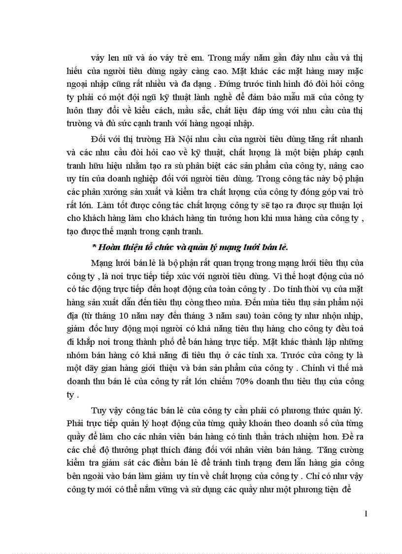 image for page Thực trạng hoạt động bán hàng của Công ty dệt len mùa đông 1