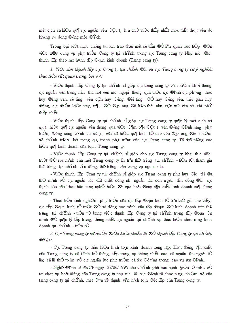image for page Các CTTC và sự ra đời phát triển các CTTC ở Việt Nam 1