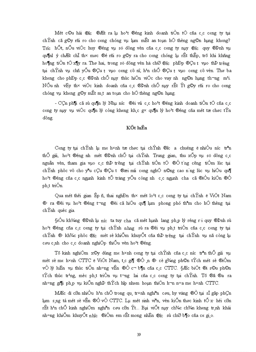 image for page Các CTTC và sự ra đời phát triển các CTTC ở Việt Nam 1