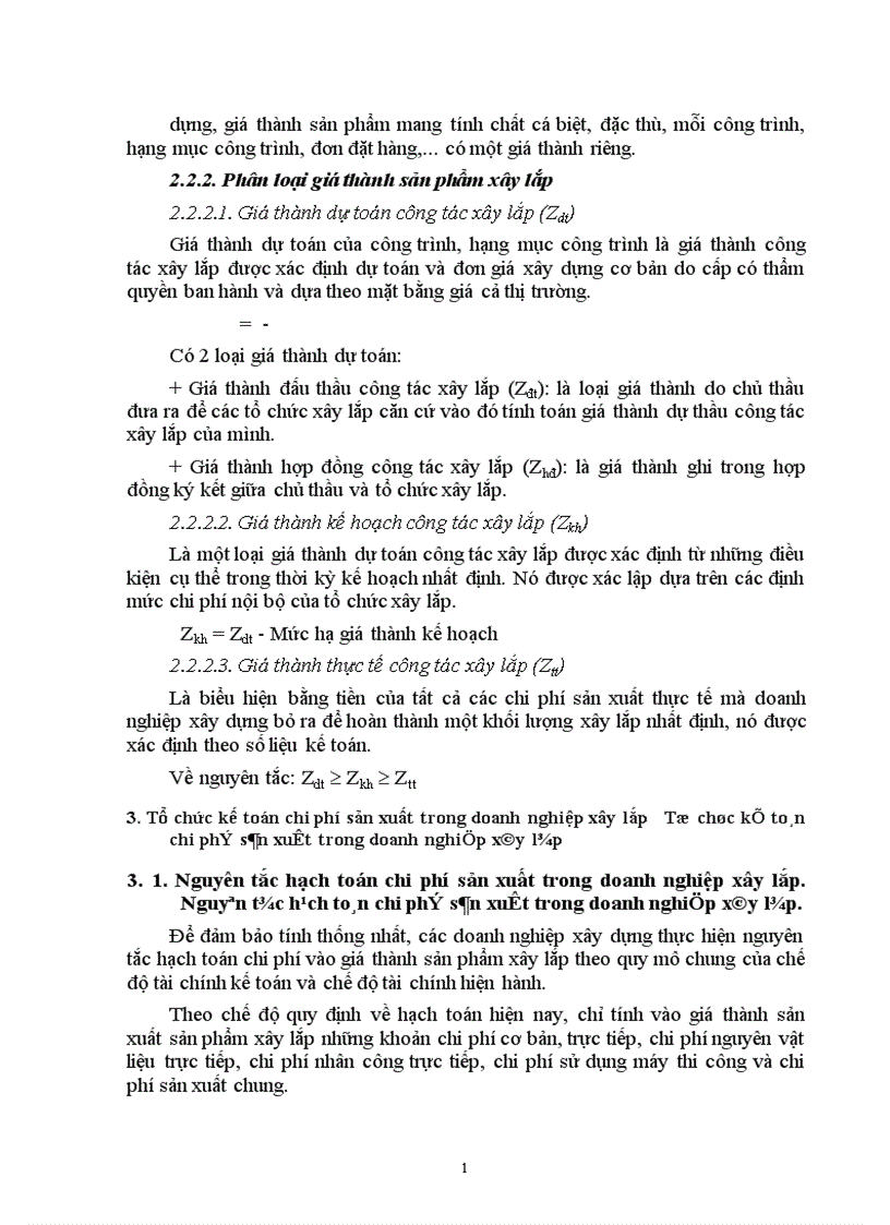 image for page Tổ chức công tác kế toán tập hợp chi phí sản xuất và tính giá thành sản phẩm xây lắp tại công ty kinh doanh phát triển nhà Hà nội 1