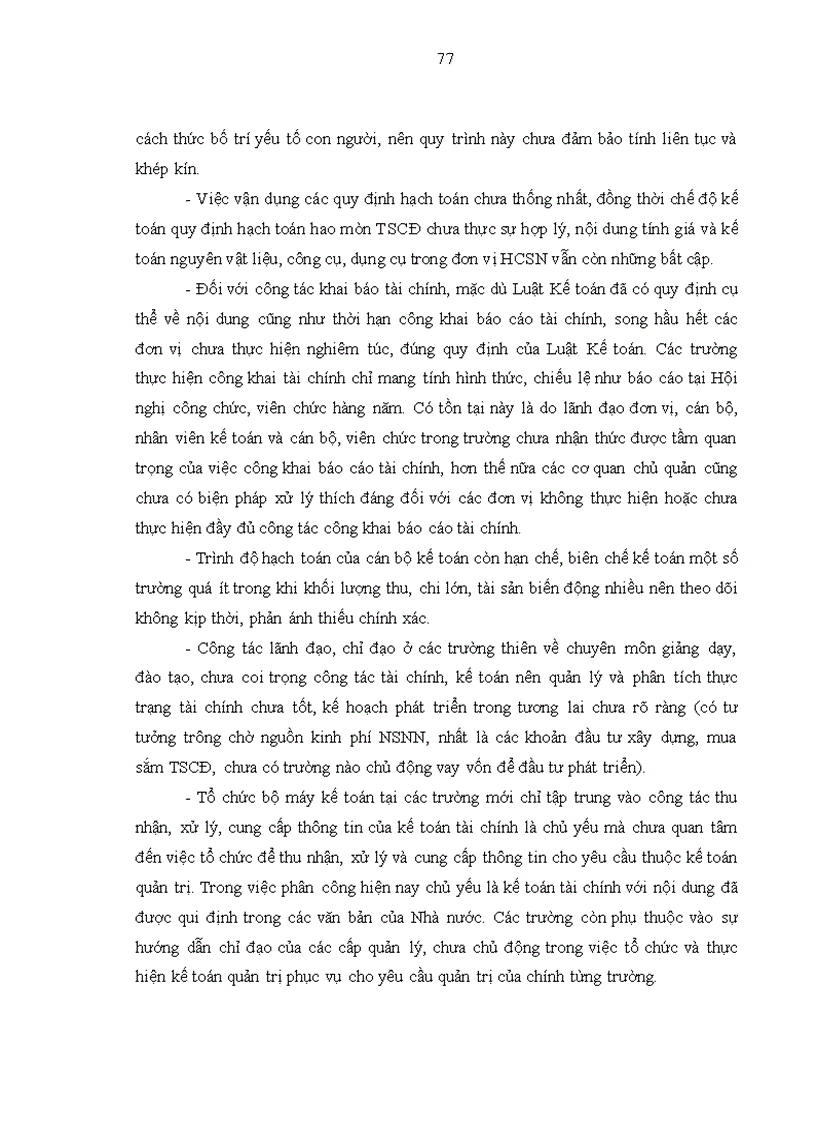 image for page Hoàn thiện tổ chức công tác kế toán ở các trường Cao đẳng Trung học chuyên nghiệp trên địa bàn tỉnh Thanh Hoá