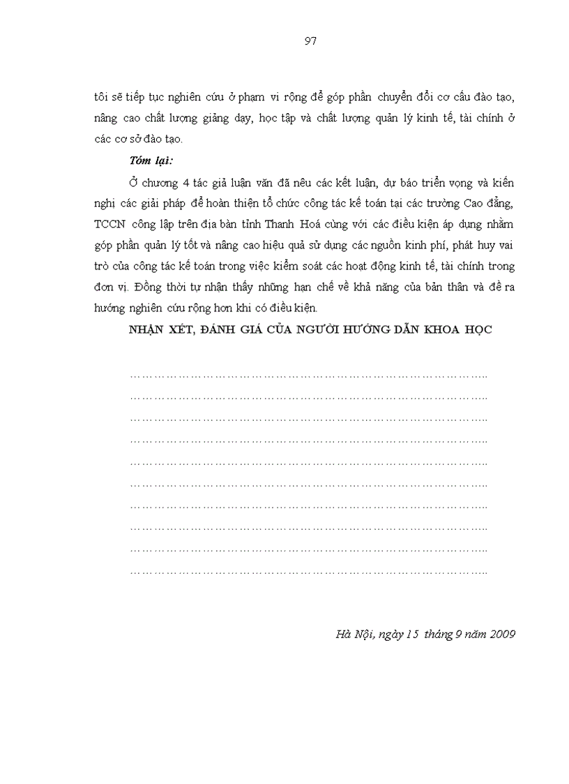 image for page Hoàn thiện tổ chức công tác kế toán ở các trường Cao đẳng Trung học chuyên nghiệp trên địa bàn tỉnh Thanh Hoá