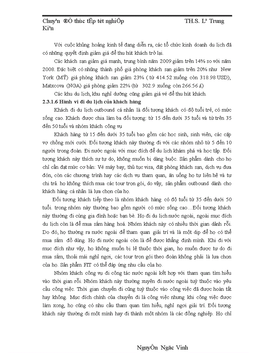 image for page Xây dựng chiến lược sản phẩm outbound dành cho khách hàng cá nhân tại công ty du lịch Nam Thái