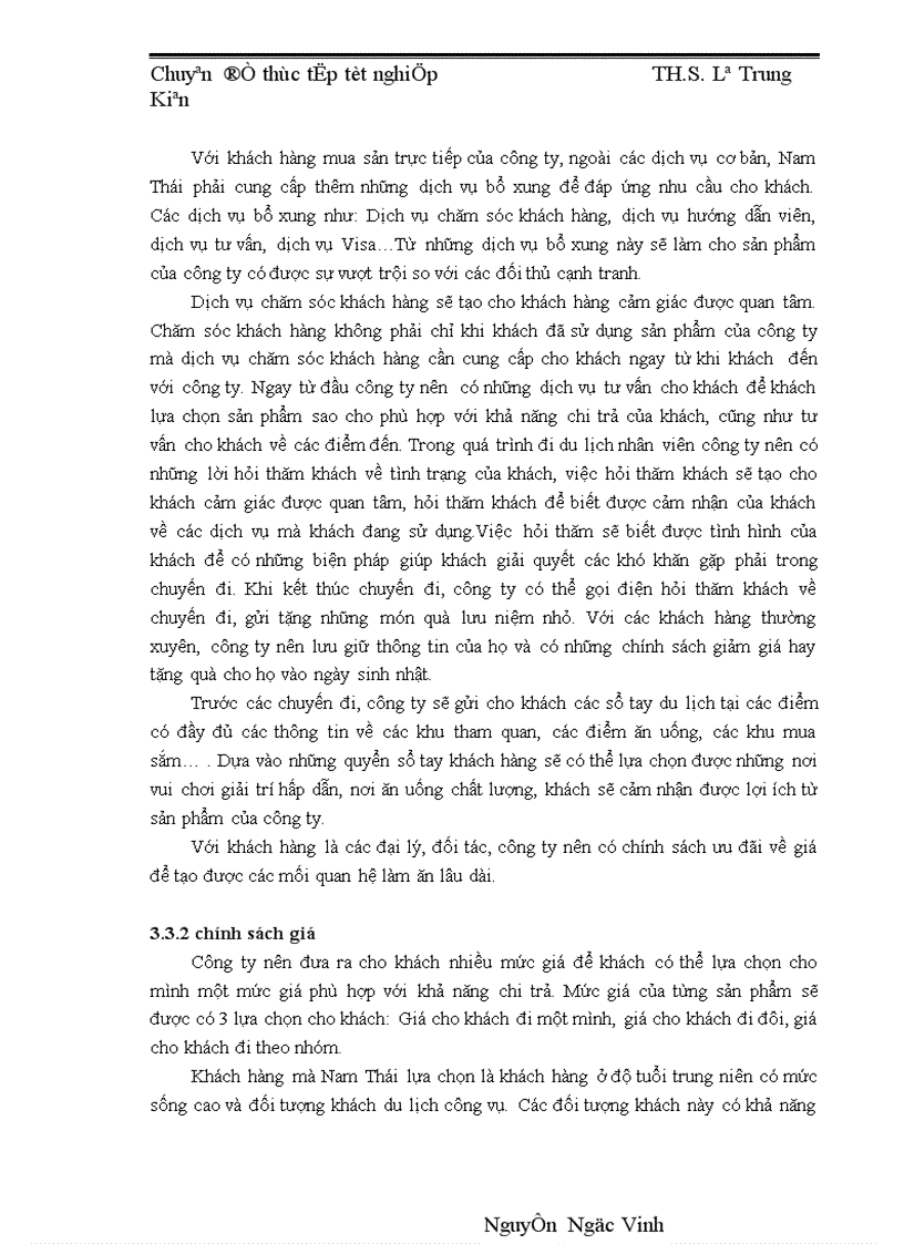 image for page Xây dựng chiến lược sản phẩm outbound dành cho khách hàng cá nhân tại công ty du lịch Nam Thái
