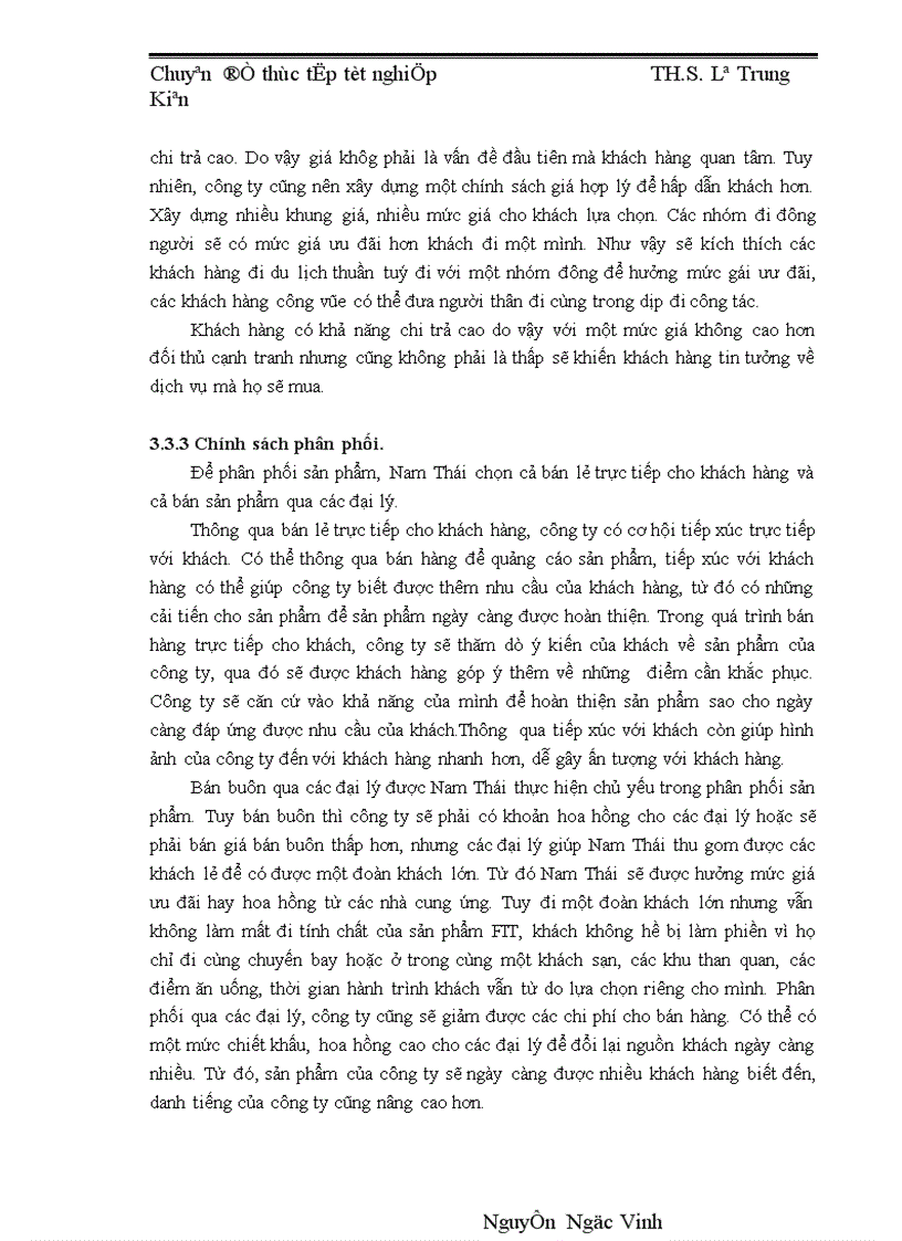 image for page Xây dựng chiến lược sản phẩm outbound dành cho khách hàng cá nhân tại công ty du lịch Nam Thái