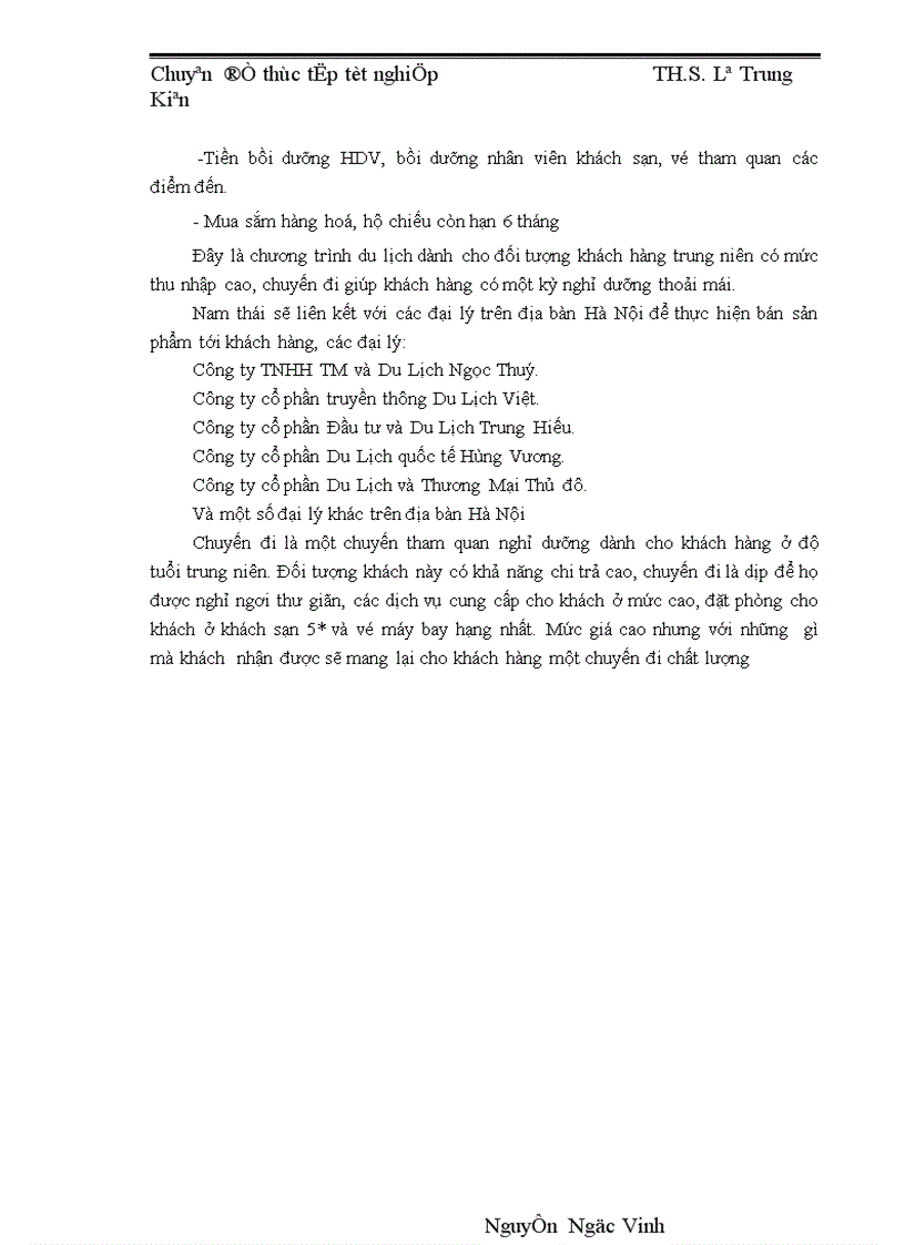 image for page Xây dựng chiến lược sản phẩm outbound dành cho khách hàng cá nhân tại công ty du lịch Nam Thái