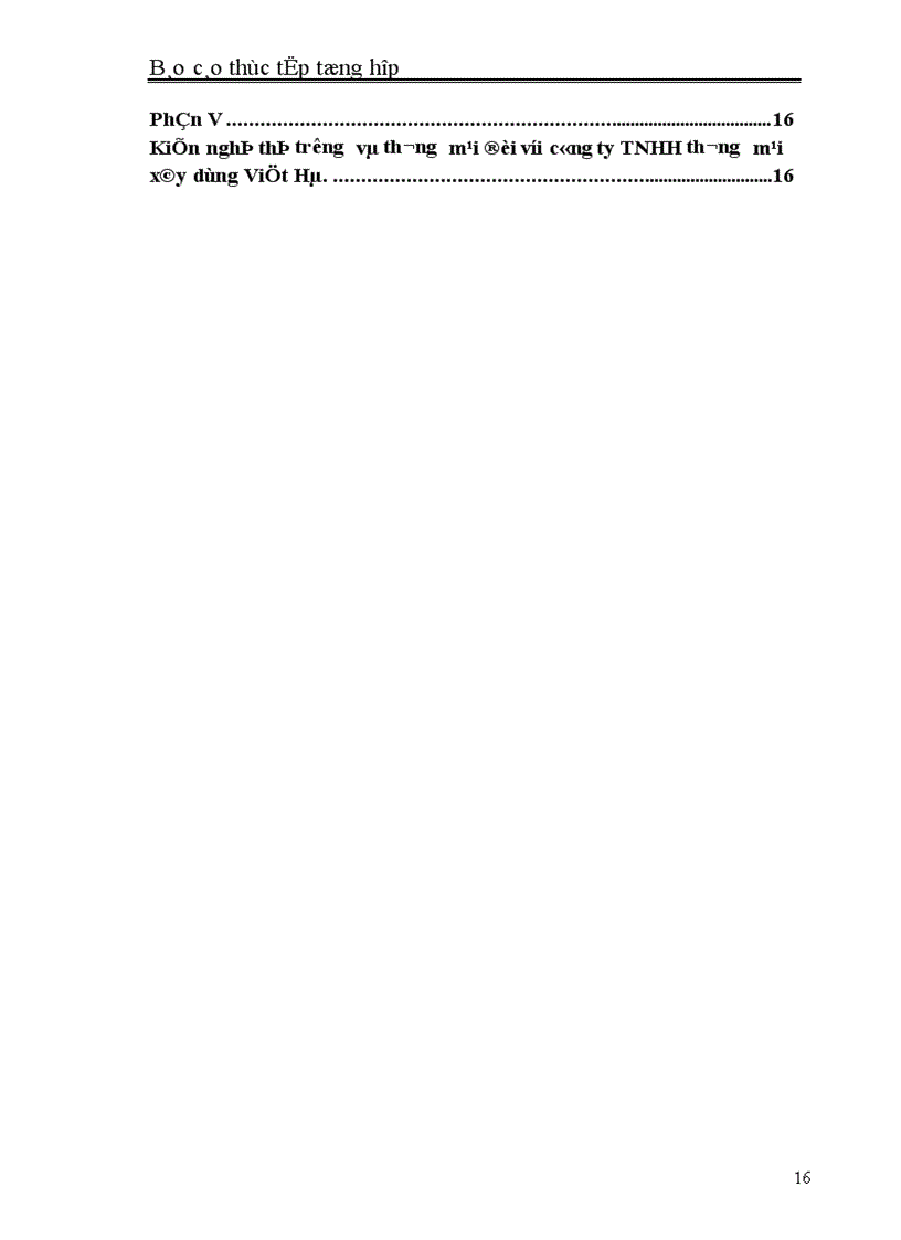 image for page Báo cáo thực tập tổng hợp tại Công ty TNHH thương mại xây dựng Việt Hà