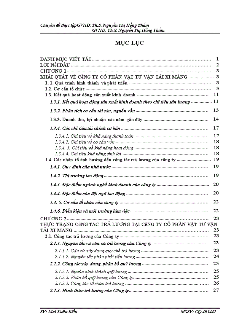 image for page Hoàn thiện công tác trả lương tại Công ty Cổ phần vật tư vận tải xi măng