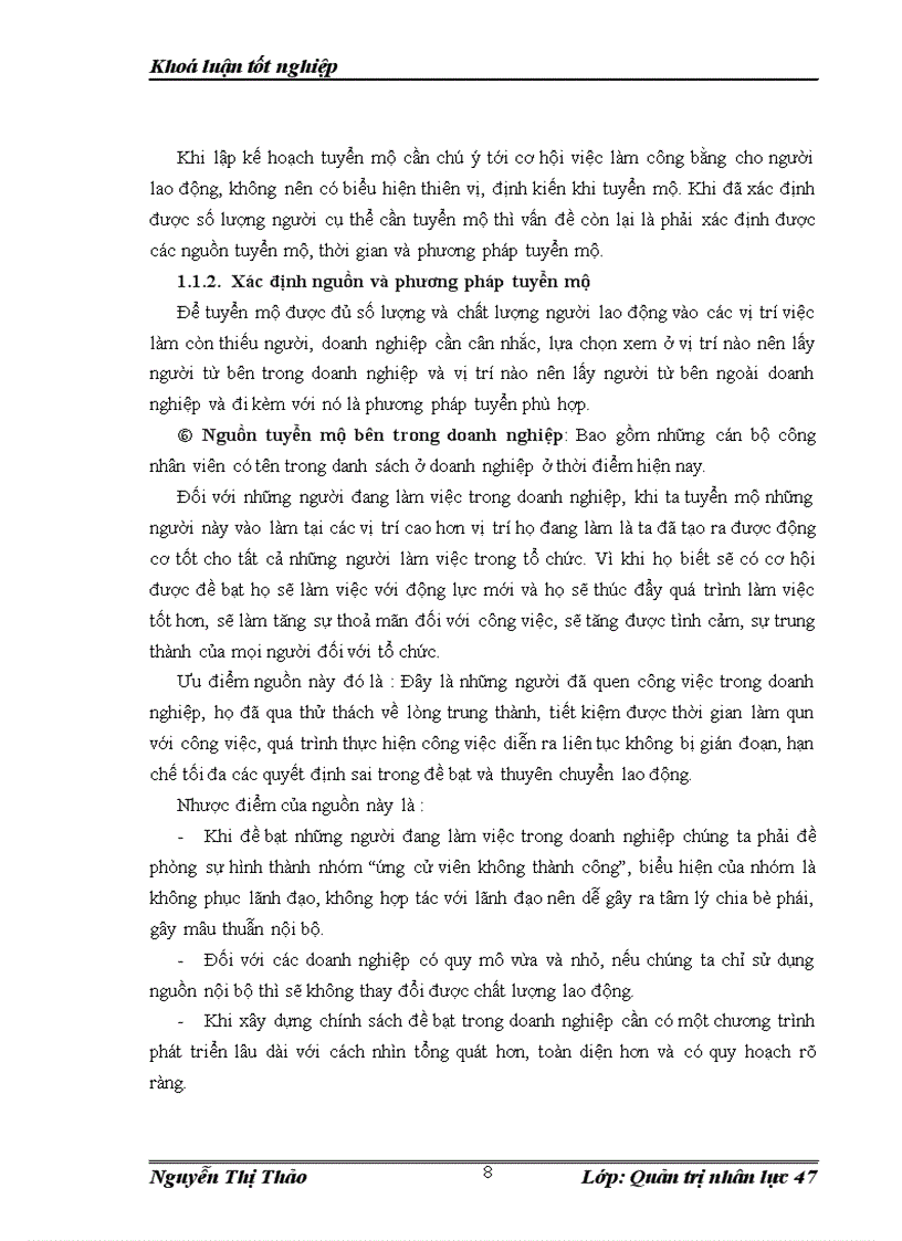 image for page Công tác tuyển dụng và bố trí nhân lực tại Công ty cổ phần công trình đường sắt giai đoạn 2006 2010 thực trạng và giải pháp 1
